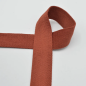 Preview: Weiches Gurtband  40mm - terra
